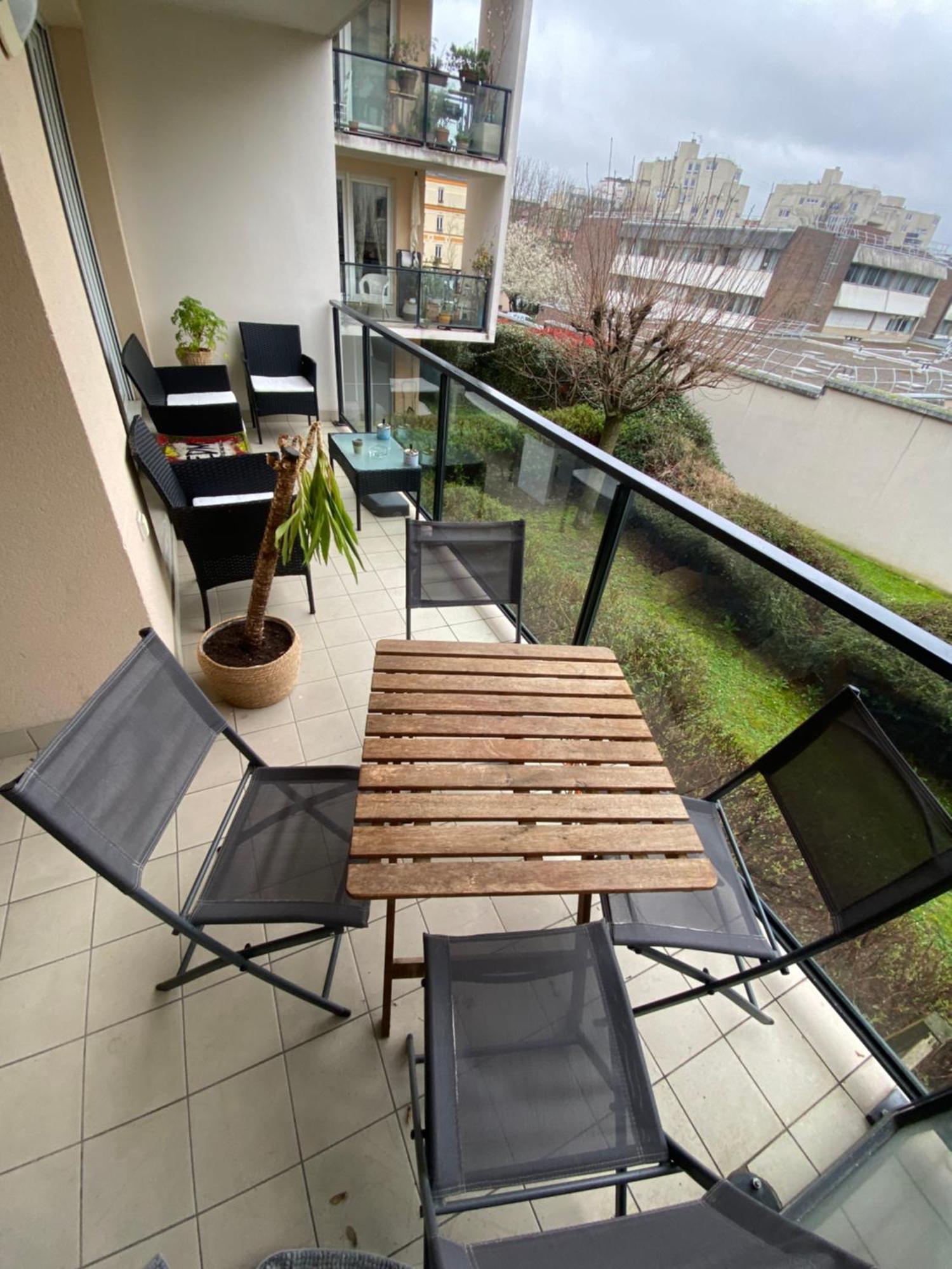 Spacieux 3 Pieces Sur Jardin Ivry-sur-Seine Exterior photo